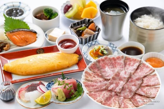 【エコ連泊】清掃なし！自宅のように寛ぐホテルステイ-朝食「長崎御膳」付き