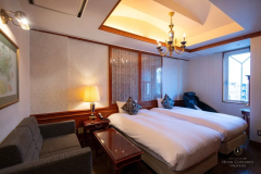 【禁煙・２８㎡】スタンダードツイン　マッサージチェア付