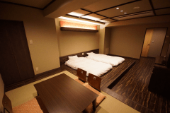 眺望和洋室：安らぎのお部屋となっております。(露天風呂付き客室ではありません)