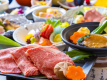 【迷ったらコレ★活き鮑踊り焼き＆上州牛のＷメイン】刺身４種盛りなど旬の食材を味わう■春夏のきむら会席