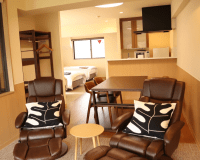 ソファーチェアーで何もしない贅沢♪