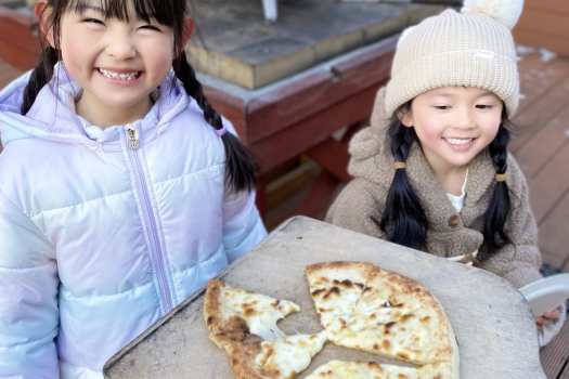 【オールインクルーシブ】窯焼きウェルカムピザ。高温で一気に焼き上げるチーズピザはとても美味しいと評判です。