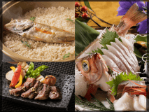 【美味饗宴・極】料理長が厳選した、食材の宝庫「石川」の旬食材を惜しげなく。贅を尽くした、美食の数々。