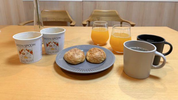 【HP限定チェックアウト11時☆お部屋で朝食付】GREEN SPOONの野菜たっぷりヘルシー洋食で健康な食生活をサポート！