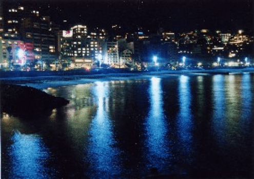 熱海サンビーチライトアップ（当館から徒歩3分）