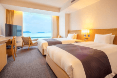 【オーシャンリゾートホテル&スパ うみんぴあ】客室：リトリートツイン