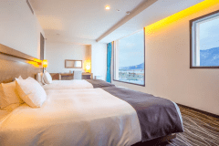 【オーシャンリゾートホテル&スパ うみんぴあ】客室：デラックスツイン