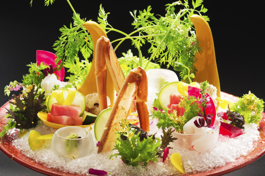【活き蟹イメージ】瑞々しい“蟹身”の輝き。プリっと弾ける美しき味わいを。