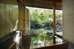 ■自家源泉かけ流し■露天風呂付き客室【去来】禁煙