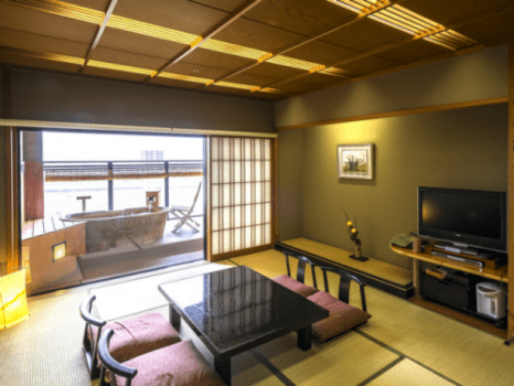 [ Non Smoking Room ] Standard Japanese Room with Open Air Bath (16.5m2 with private bathroom)