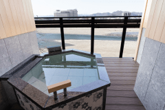 湊minato 客室露天風呂