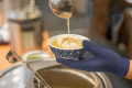 鮎茶漬けは朝食の人気メニューです