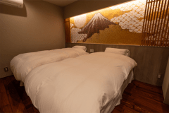 【離れ客室　tsuki-月】拾の棟（2階寝室）