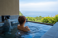 【離れ客室　umi-海】 客室露天風呂