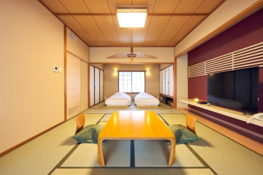 (禁煙)半露天付　和室【西館/和モダン】大人4名様まで　直前割