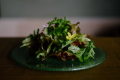 葉野菜　いちじく酢ドレッシング