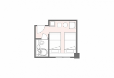 コンパクトツインルーム コンパクトツインルーム