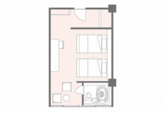 【禁煙】スーペリアツインルーム 【禁煙】スーペリアツインルーム