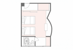 和洋室ツインルーム(禁煙) 和洋室ツインルーム(禁煙)