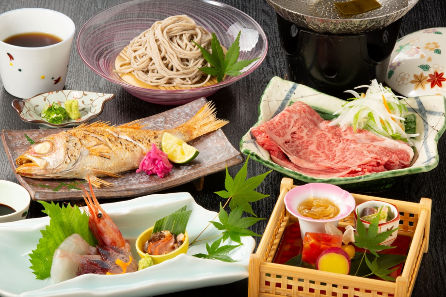 夏プランのお料理