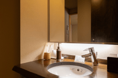 客室の洗面台です