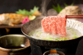 但馬牛肩ロースのしゃぶしゃぶ
