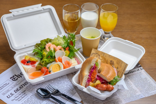【ご朝食】ボックス形式にてご用意致します