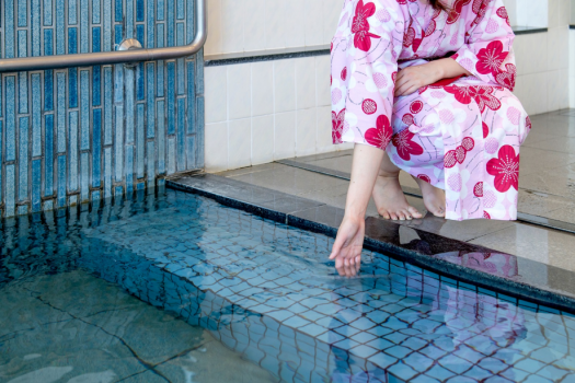 【女性用浴場】お肌に優しい弱アルカリ性の温泉です♪