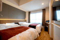 【Annex】 Compact twin room"Lots of Stairs" (non smoking) 14.25 ~ 15.08 m² 【Annex】 Compact twin room"Lots of Stairs" (non smoking) 14.25 ~ 15.08 m²