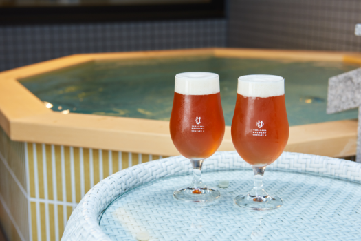 【プライベート貸切温泉特典付き】基本プランに「YUDANAKA BREWERY U」の貸切温泉で満喫