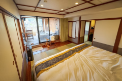 リニューアル◆【千遊館】露天風呂付和洋室(10畳+ツイン)定員5名