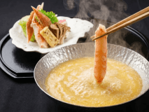 【冬限定特別会席】ずわい蟹と信州牛、冬の味覚を愉しむ