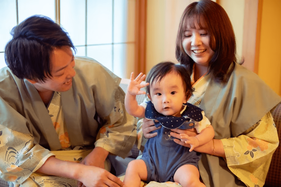 赤ちゃんの温泉デビューに！