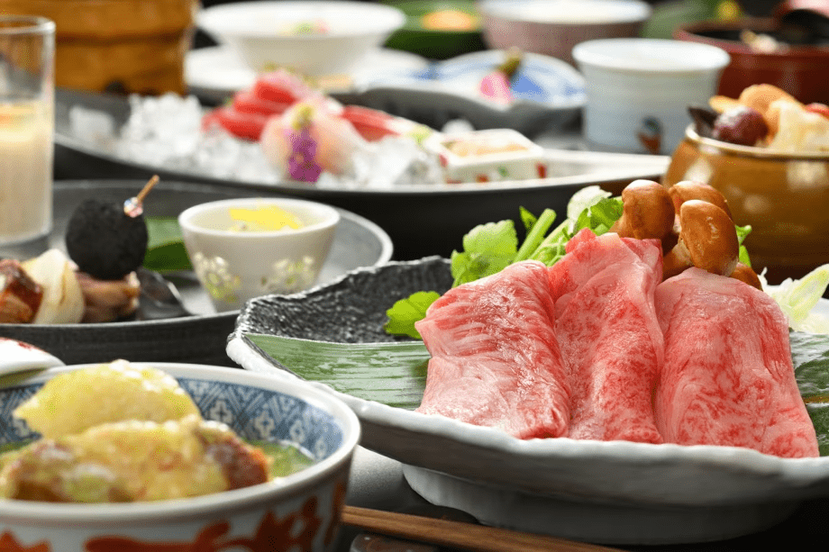 【一番人気！】黒毛和牛すき焼き会席（一例・2025-2026冬）