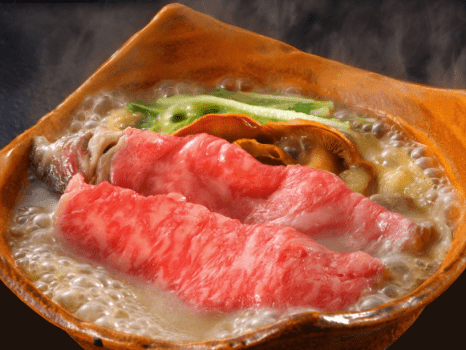 吉川屋特製　黒毛和牛すき焼き会席　※イメージ