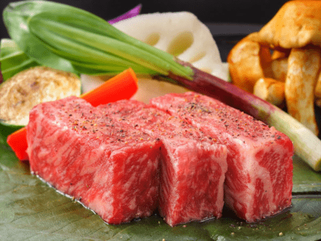 福島牛陶板焼き　※イメージ