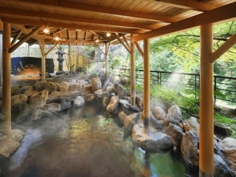 露天風呂かもしかの湯