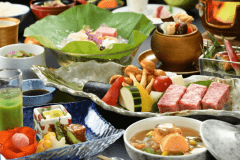 2026年夏_福島牛陶板焼き会席イメージ