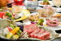 185周年記念福島牛たっぷりプラン（陶板焼きイメージ）