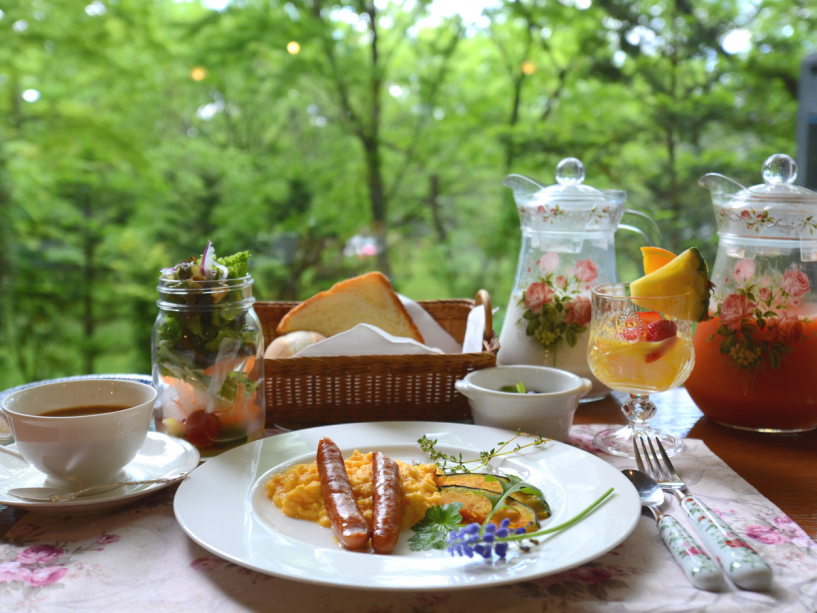 朝食一例