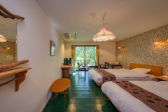 【女性に人気♪】かわいい洋室ツイン