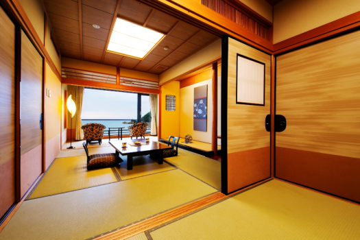 [Non-smoking] Annex/ Japanese-style rooms with Panoramic Bath – Two-Room Layout