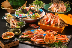 ゆで蟹は地カニ(タグ付き松葉蟹)をご用意!<イメージ>※お造り、ゆで蟹、焼き蟹、蟹ちり鍋は2名様盛り ゆで蟹は地カニ(タグ付き松葉蟹)をご用意!<イメージ>※お造り、ゆで蟹、焼き蟹、蟹ちり鍋は2名様盛り