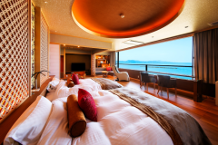 【禁菸】 (絕美海景房) (本館) 朱～aka～特別室 附私人露天溫泉浴池