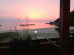 大浴場からの夕日の眺め♪
