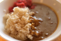 絶妙な焚き加減の玄米はカレーとの相性抜群です。人気メニューの朝カレーをぜひお召し上がりください。