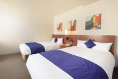 【全室禁煙】トリプルルーム（ベッド幅1,200mm×2台+Exベッド幅1,000mm幅×1台）