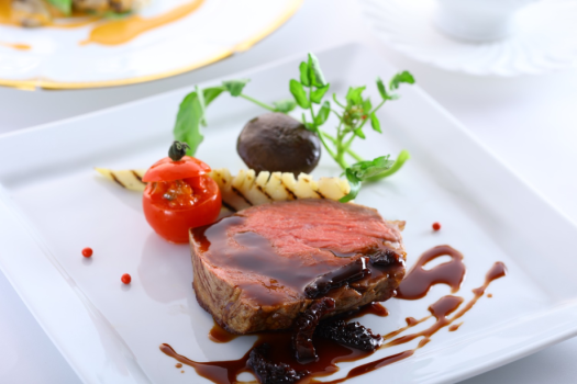 【Dinner】メニューデリシャス　オマール海老と国産牛フィレのコース