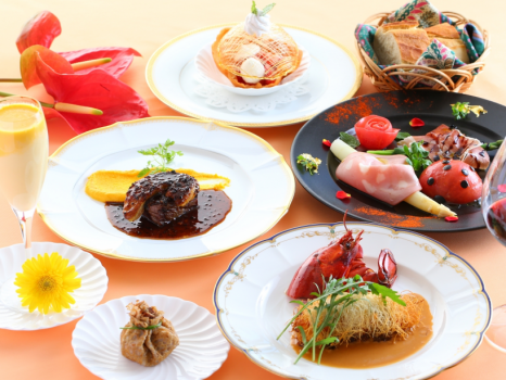 ある日のお料理コース一例