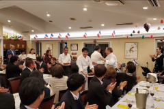 パーティー当日の様子　カスレ行進